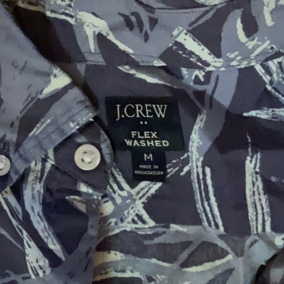 Tribal pattern Hawaiian shirt j crew - Picture 2 of 2
